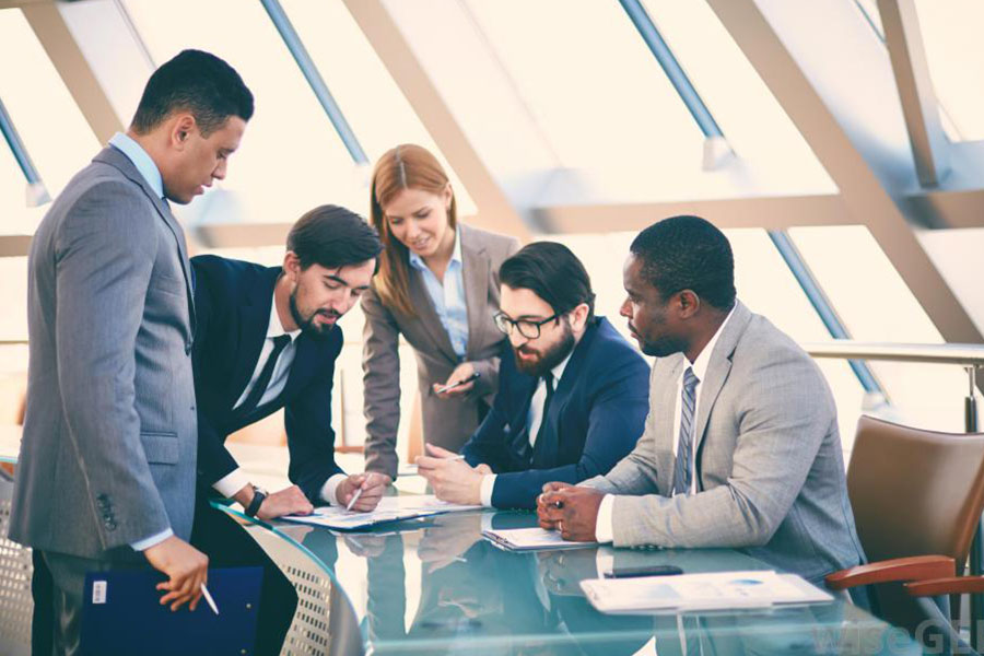 IT consultants strategizing over comprehensive It services for the tech industry in a meeting. IT consultants strategizing over comprehensive It services for the tech industry in a meeting.